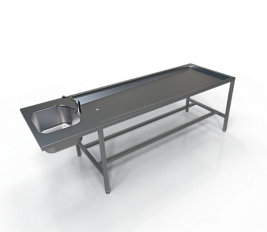 Стол анатомический секционный (патологоанатомический) САС-02 Line